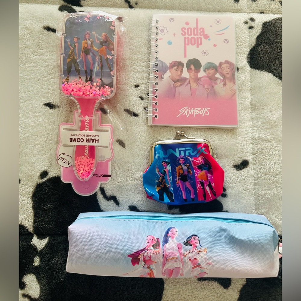 K-pop Demond Hunters Stationary Set